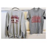 Chicago Cardinals Sweat Shirt & T-shirt