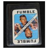 John Unitas - 1971 Topps Puzzle Piece Fumble