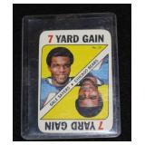 Gale Sayers - 1971 Topps Puzzle Piece 7 Yeard Gain