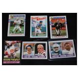 4 Record Breaker Cards - Art Monk, 1984; Dan Marin