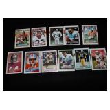 11 Vintage Football Rookie Cards - 2 - 1988; 9 - 1