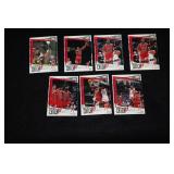 Michael Jordan - 7 Catch 23 Cards - 186 X 2, 187,1