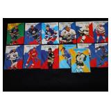 International Rising Stars - 12 Card Set Includes