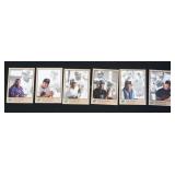 6 1992 Leaf Studio Cards