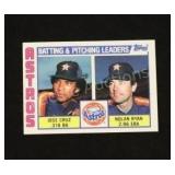 1984 Batting And Pitching Leaders - Jose Cruz And
