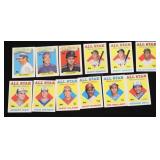 12 1987, 88 Topps All Stars