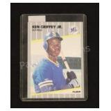 Ken Griffey, Jr Rookie Card - Fleer 548