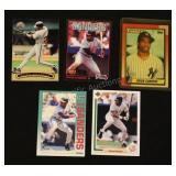 Deion Sanders Rookie Card Topps 61 Plus 4 Cards