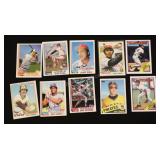 9 Vintage Baseball Cards