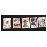 4 Reggie Jackson Cards And A True Value Super Star
