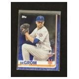 Jacob Degrom 2019 Topps Opening Day #150 Blue Refr