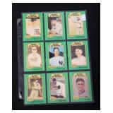 Sheet - Baseballs All Time Greats