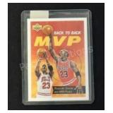 Michael Jordan - Ud 1992 #87 Mvp Back To Back