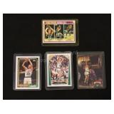 4 Larry Bird Cards
