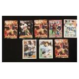 8 Cards - Jerry Rice, Steve Largent, Herschel Walk