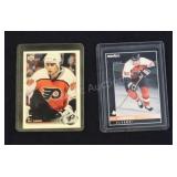 2 Eric Lindros Rookie Cards - 1992 Upper Deck 88 A