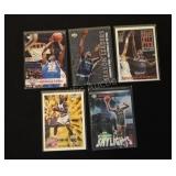 5 Shaq Cards