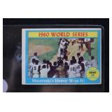 Bill Mazeroski  1960 World Series Game 7 Homer W