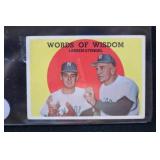 Don Larsen/casey Stengel  Words Of Wisdom  1959
