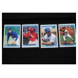 4 1992 Donruss Rated Rookies  Tino Martinez, Joh