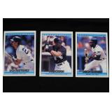 Bo Jackson, Don Mattingly, Deion Sanders  1992 D