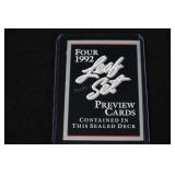 Cover Card  1992 Leaf Preview Cards
