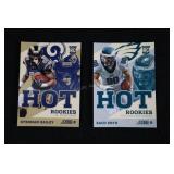 2 Hot Rookies  2013 Score Football  Stedman Bai