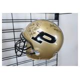 Signed Purdue Helmet- Leroy Keyes, Joe Tiller, +