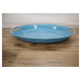 Fiesta Plastic Oval Tray, 18.75x2.5 Inch