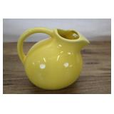 Vintage Usa Pottery Yellow Ceramic Tilt Ball Pitch