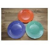 Three 8.5x1 Inch Plates,