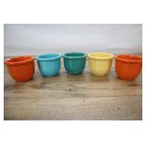 Five Metlox Small Bowls, 3x2.5 Inch