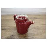 Hall Oxblood Teapot, 3.75x 5.5 Inch,