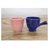 Two Fiesta Demitasse Cups, 2.25 Inch