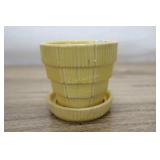 Yellow Mccoy Flower Pot, 3 Inch 1940-60
