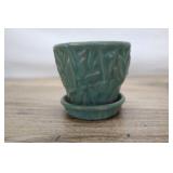 Mccoy Green Jardiniere, 3.75 Inch