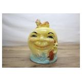 Vintage Robinson Ransbottom Roseville Cookie Jar H