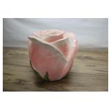 Scarce Metlox Rose Cookie Jar, 7.25 X 7.5 Inch