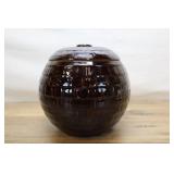 Mccoy Ball Shaped Honeycomb Cookie Jar, 1930