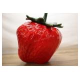 Mccoy Tilted Strawberry Cookie Jar, 1986-90, 11 X