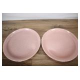 2 Bauer Brusche Speckled 11.5 Inch Plates