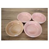 4 Bauer Brusche Speckled 5.75 X 2 Inch Bowls