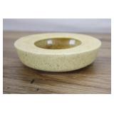 Yellow Brusche Speckled Centerpiece Bowl, 6.25x1.5