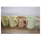 8 Bauer Brusche Speckled Cups, 3 Inch
