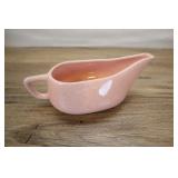Bauer Brusche Speckled Gravy Boat, Pink 9 Inch