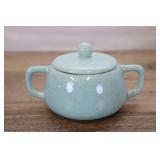 Bauer Brusche Covered Soup Bowl 3 Inch, Blue