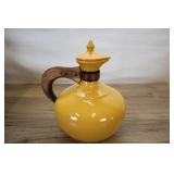 Vintage Ceramic Joaquin Potteries- Yellow Carafe