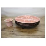 Vintage Pink Speckled Don Jay, S3 Dip Tray, Base,