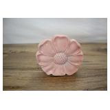 Pink Flower Blossom Wall Pocket, 4.5 Inch