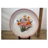 Vintage Enamelware Serving Tray Roses ? Golden Rhi